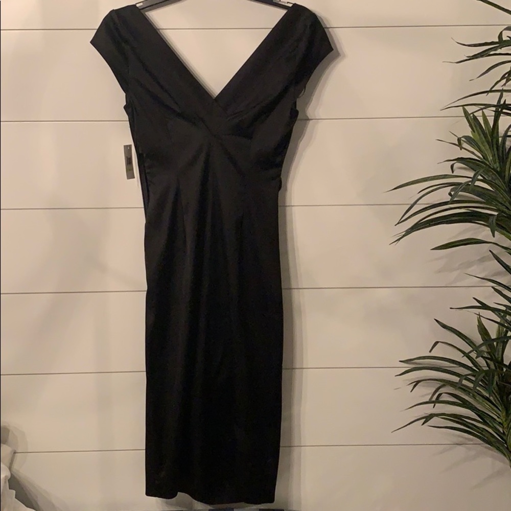 NWT Maggie London Black Cocktail Dress